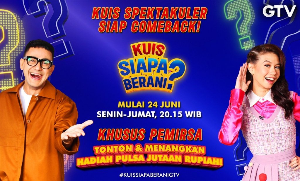 GTV Tambah Game Show Baru, yang Nonton Siap-Siap&nbsp;Kebagian