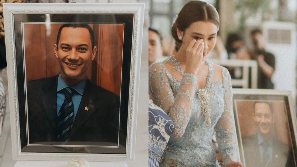 Aaliyah Massaid kepada Mendiang Adjie Massaid: Aku Yakin Kamu di Sini&nbsp;Bersamaku