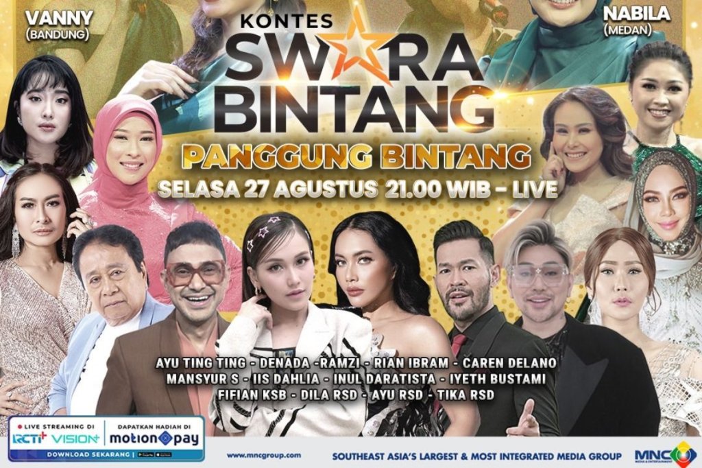 4 Bintang dari Kota Berbeda Siap Bersaing di Top 4 Kontes Swara Bintang Panggung&nbsp;Bintang