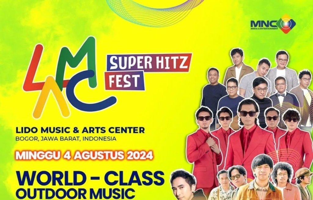 3 Hari Jelang LMAC Super Hitz Fest 2024, Begini Cara Menuju Venue&nbsp;Konser