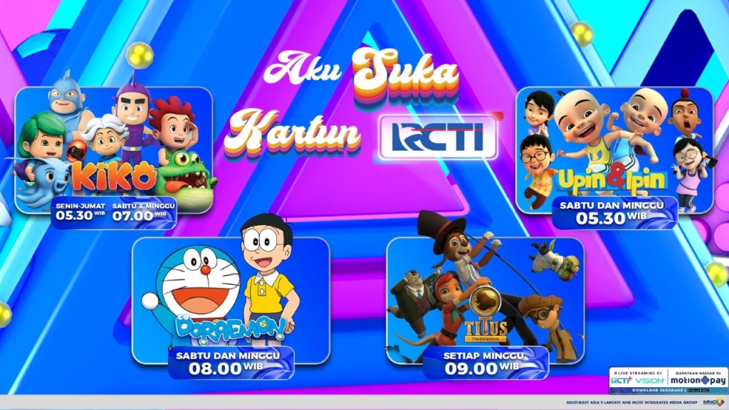 5 Kartun Andalan RCTI: Petualangan Menghibur Penuh&nbsp;Fantasi